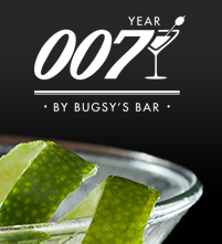The year 007 by Bugsy`s bar